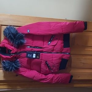 NWT XL red Saki winter jacket